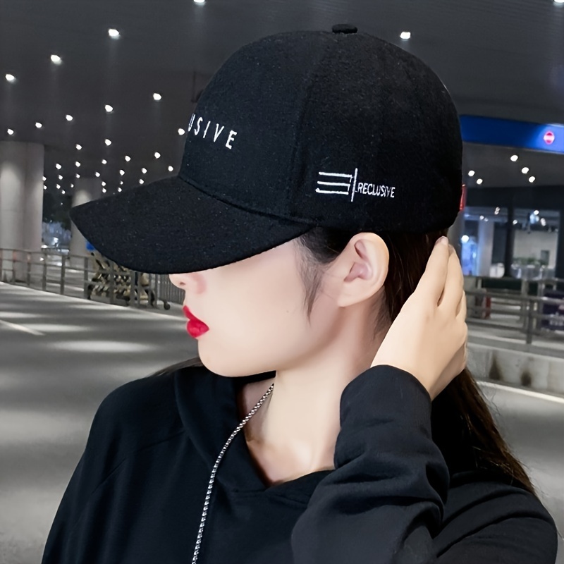 

Adjustable Baseball Cap For Men & Women - Casual Sports Hat With Embroidered Text Detail