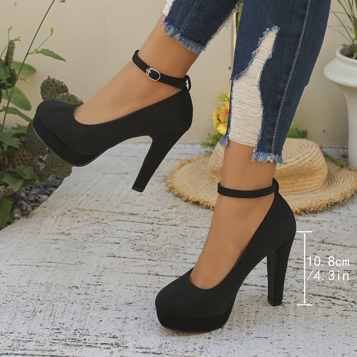 black dress shoes heels Afril Dress Pump Charles David 8.5 / Black