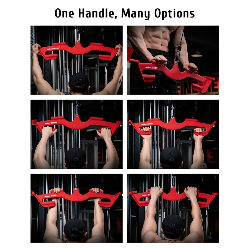 LAT Pulldown Attachment Set with Triangular Stability Bar