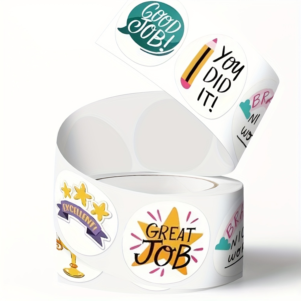 slika predmeta 500   vplivnih angleških nalepk, trpežne, enostavne za uporabo, popolne za skates, kitare, prenosne računalnike, avtomobile, čelade | idealen za očetovski dan in okrasitev zabave, okrasitev zabave | praznične nalepke | glatka finitura