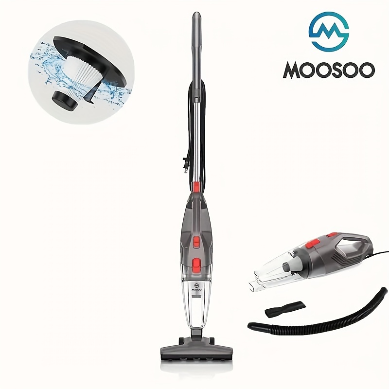 

Moosoo 4-in-1 Corded , 450w Pet , Filter, -tangling , Nozzle, Crevice Tool, 320ml , 220-240v, 71db , For Pet Owners & Sufferers