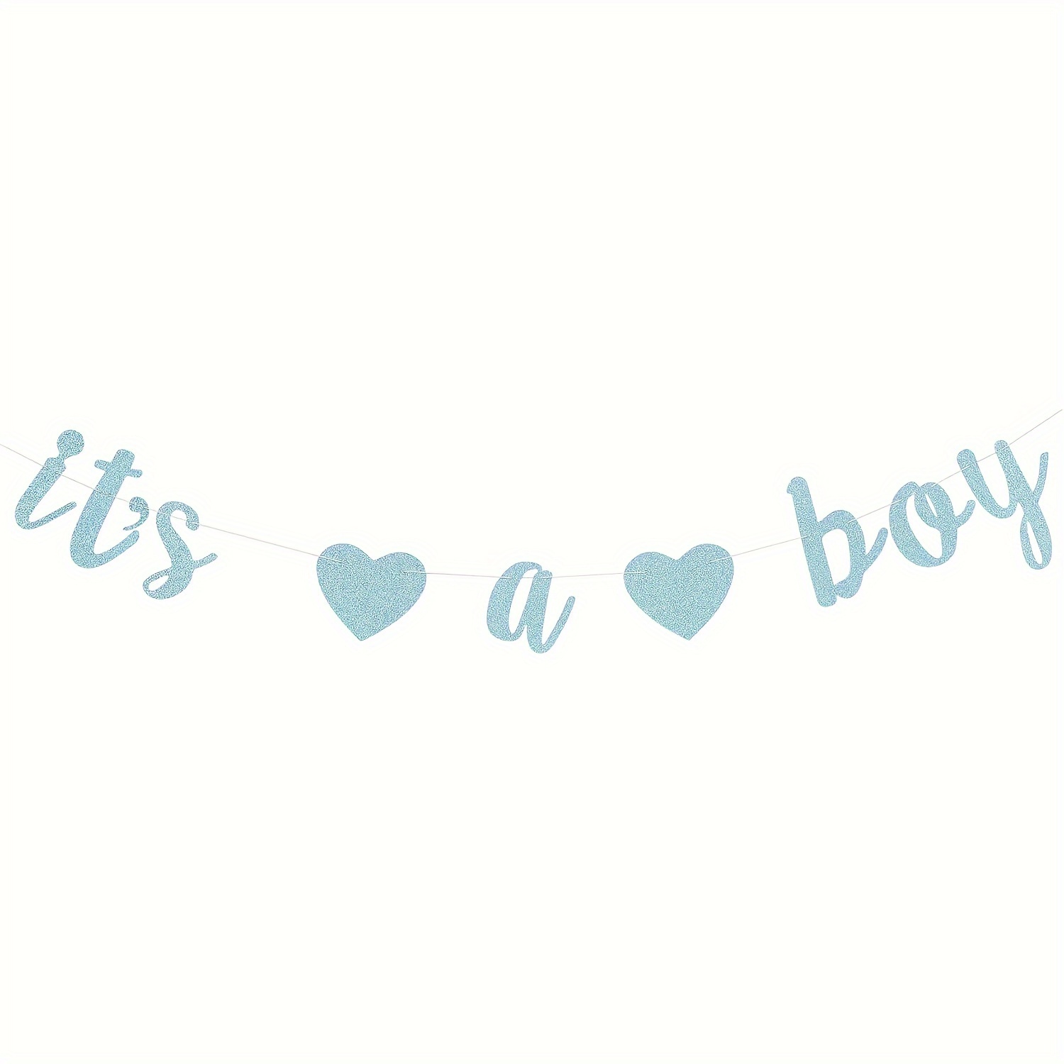 A Boy Banner, Children's Shower Garland, Gender Reveal Party Decorations