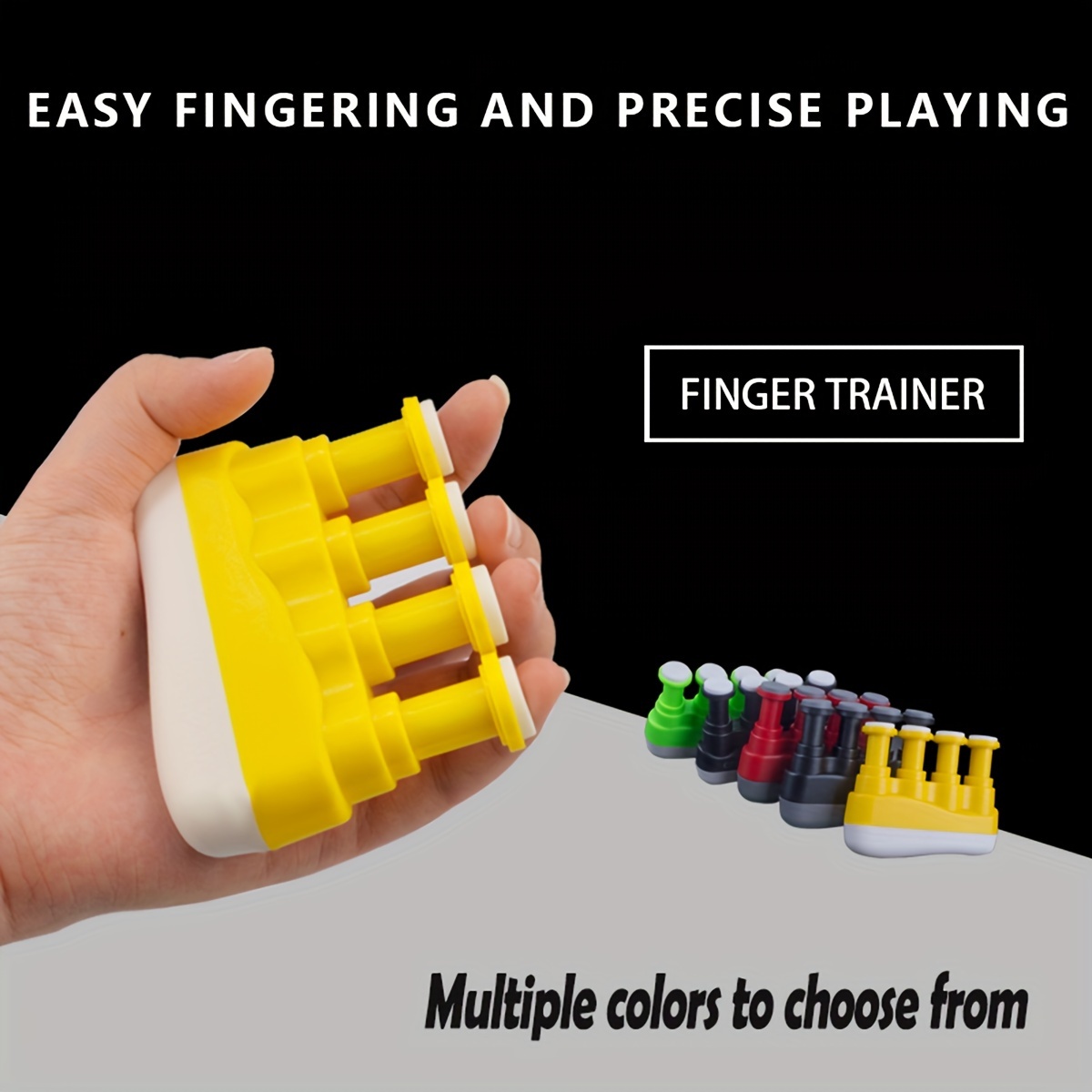 Upgraded Finger Exerciser in Vibrant Colors for Hand Strength