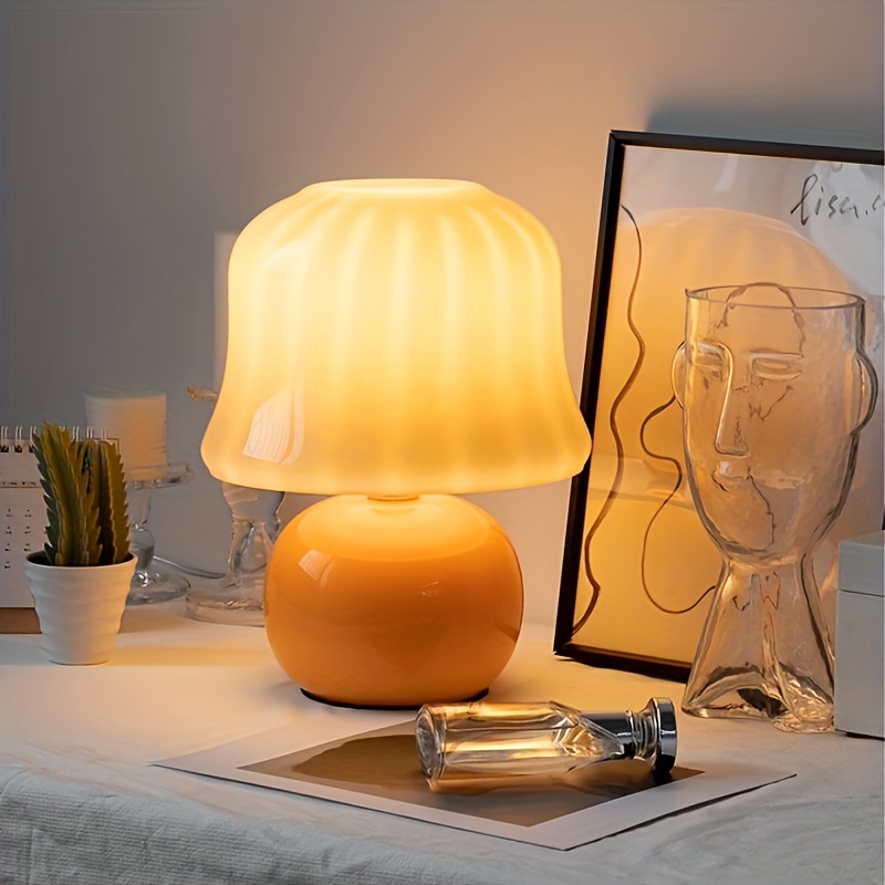 usb powered glass desk lamp adjustable color warm Temu Kuwait