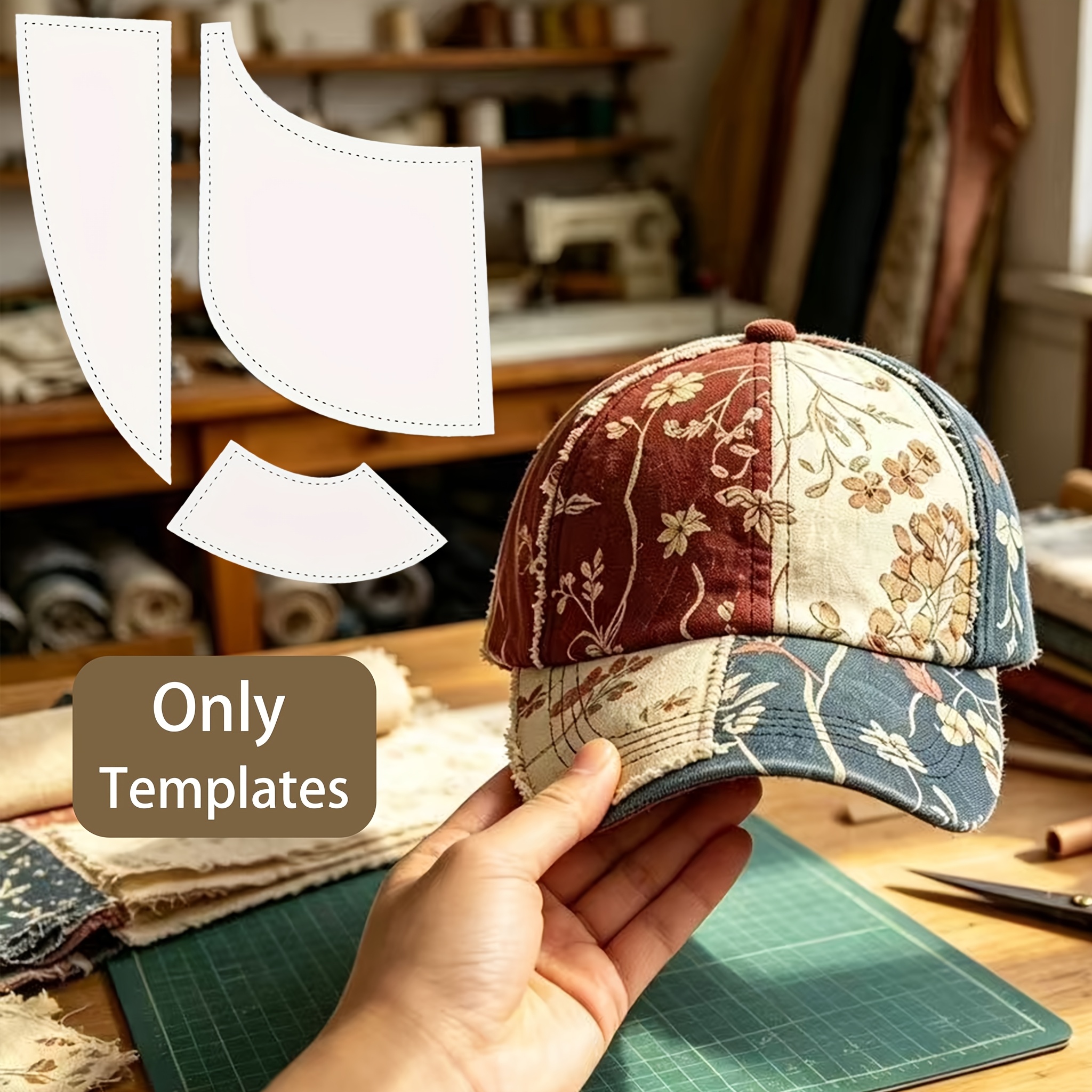 TEMU 3pcs 3pcs Baseball Making Templates Suitable For & Quilting - Reusable Transparent Pet Sewing Stencils With Precise Patterns For Diy Crafts,