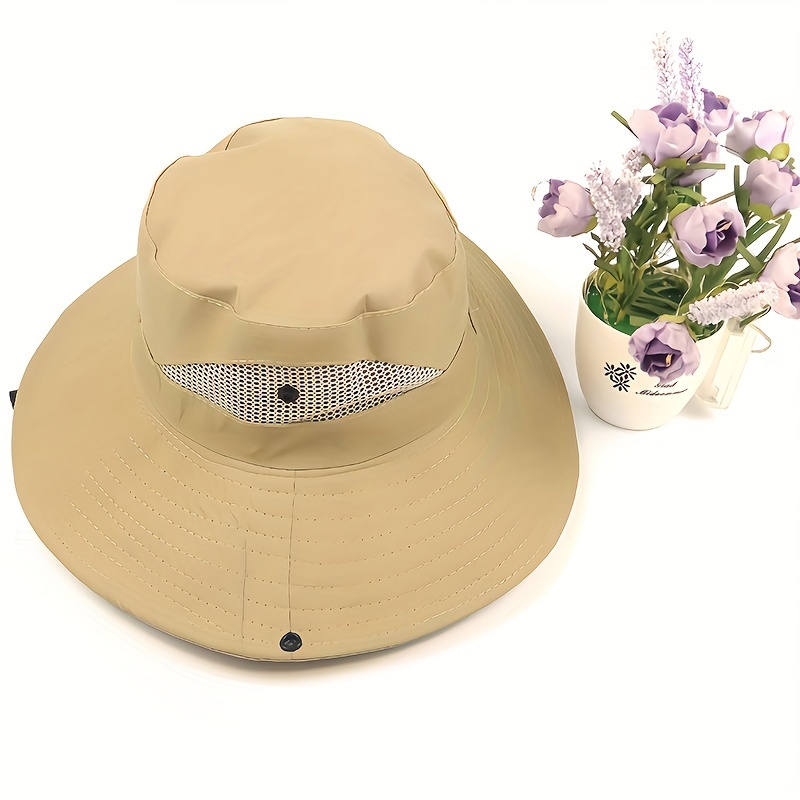 Wmcaps UPF 50+ Sun Protection Hats for Men Women, Wide Brim Waterproof  Bucket Hat for Fishing, Hiking, Outdoor Work