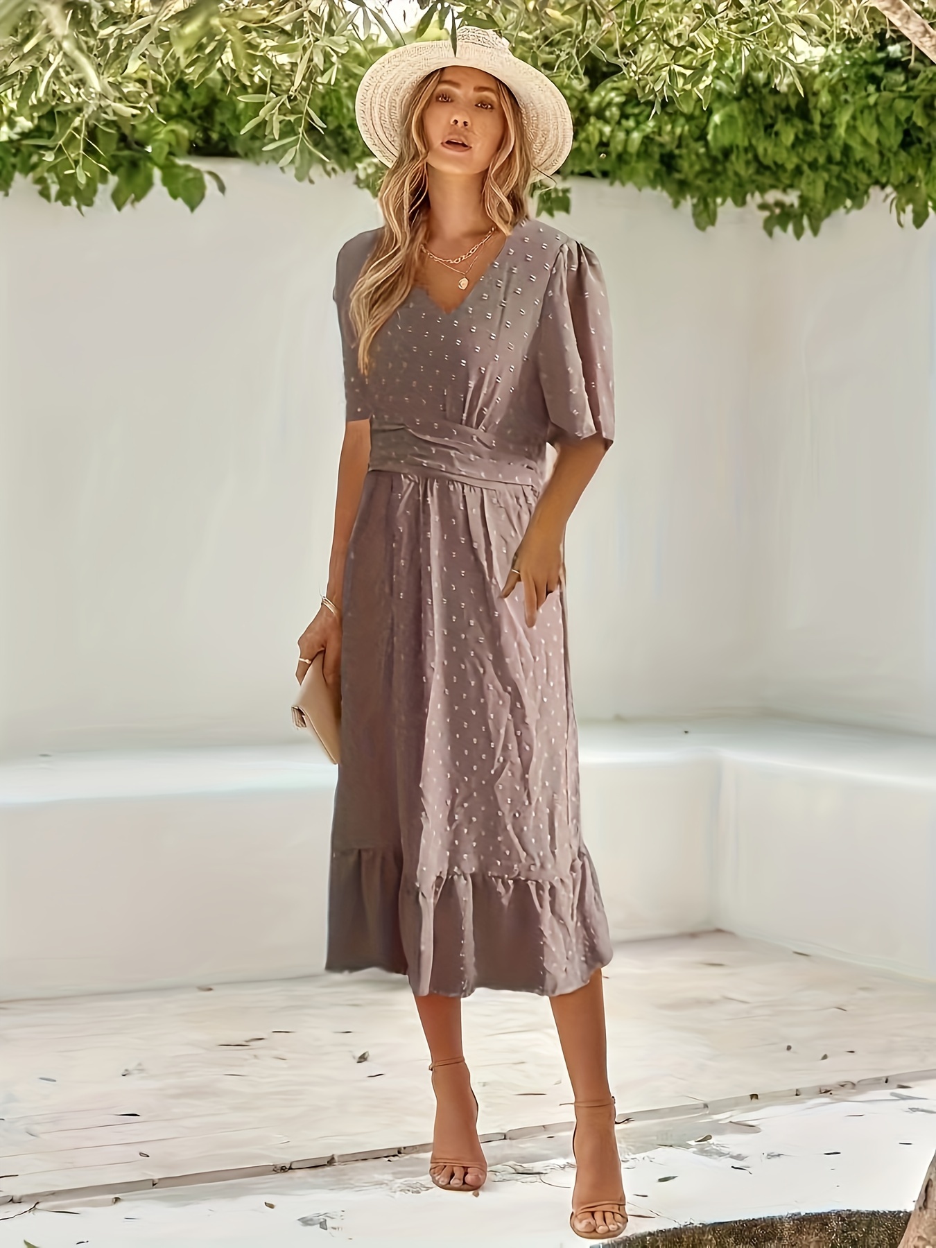 polyester t shirt dress Molisry Women's Casual Tshirt Dress Long Sleeve Button Down V Neck Loose  Swing Slit Summer Beach Maxi Sundress Blue at Amazon Women's Clothing store