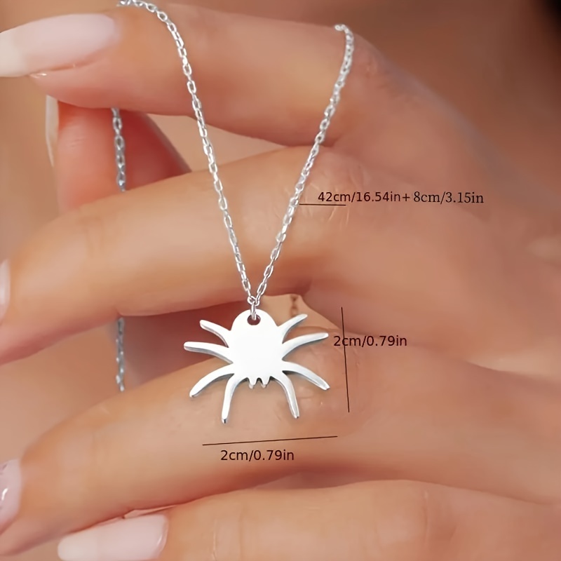 Retro Halloween Witch Pendant Necklace