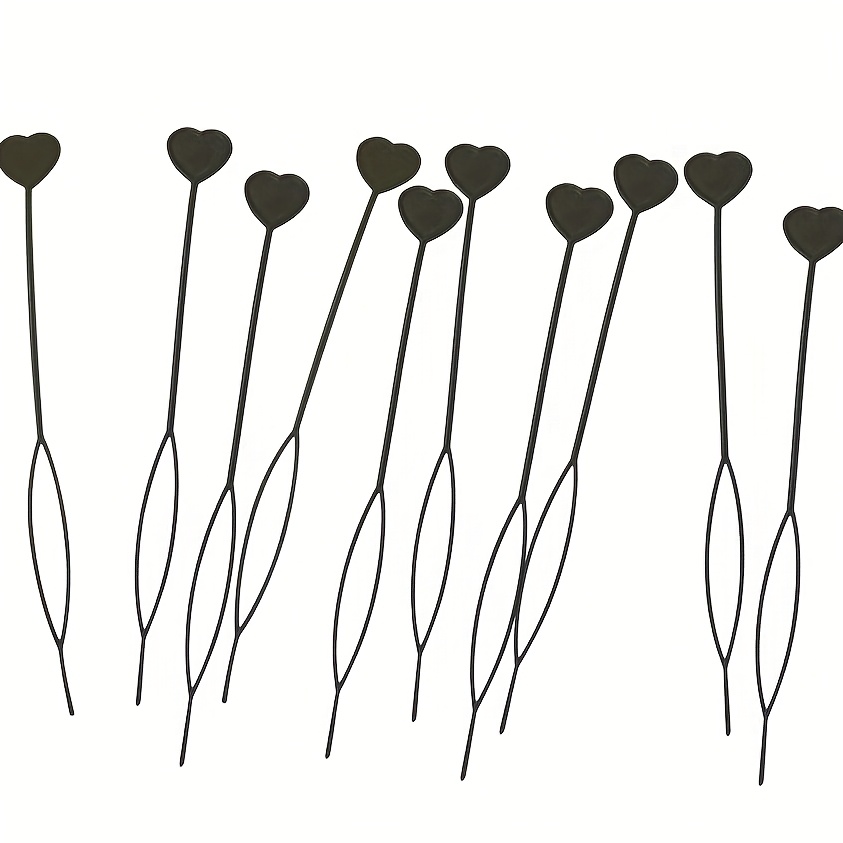 10pcs Create Stunning Beaded Hairstyles Effortlessly Automatic Hair , Loading Beads On Hair Braids Tool