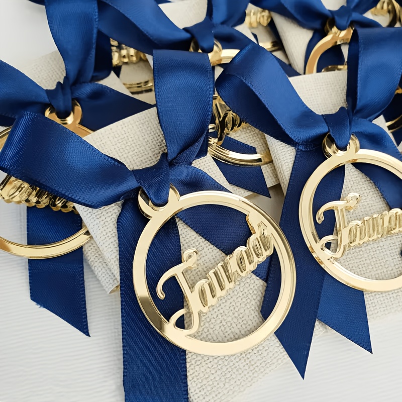 TEMU 12/20 pz Etichette Personalizzate con da Appendere, Confezione Decorativa Scatola Regalo, Festa di Nozze, Inciso Personalizzabile, Materiale