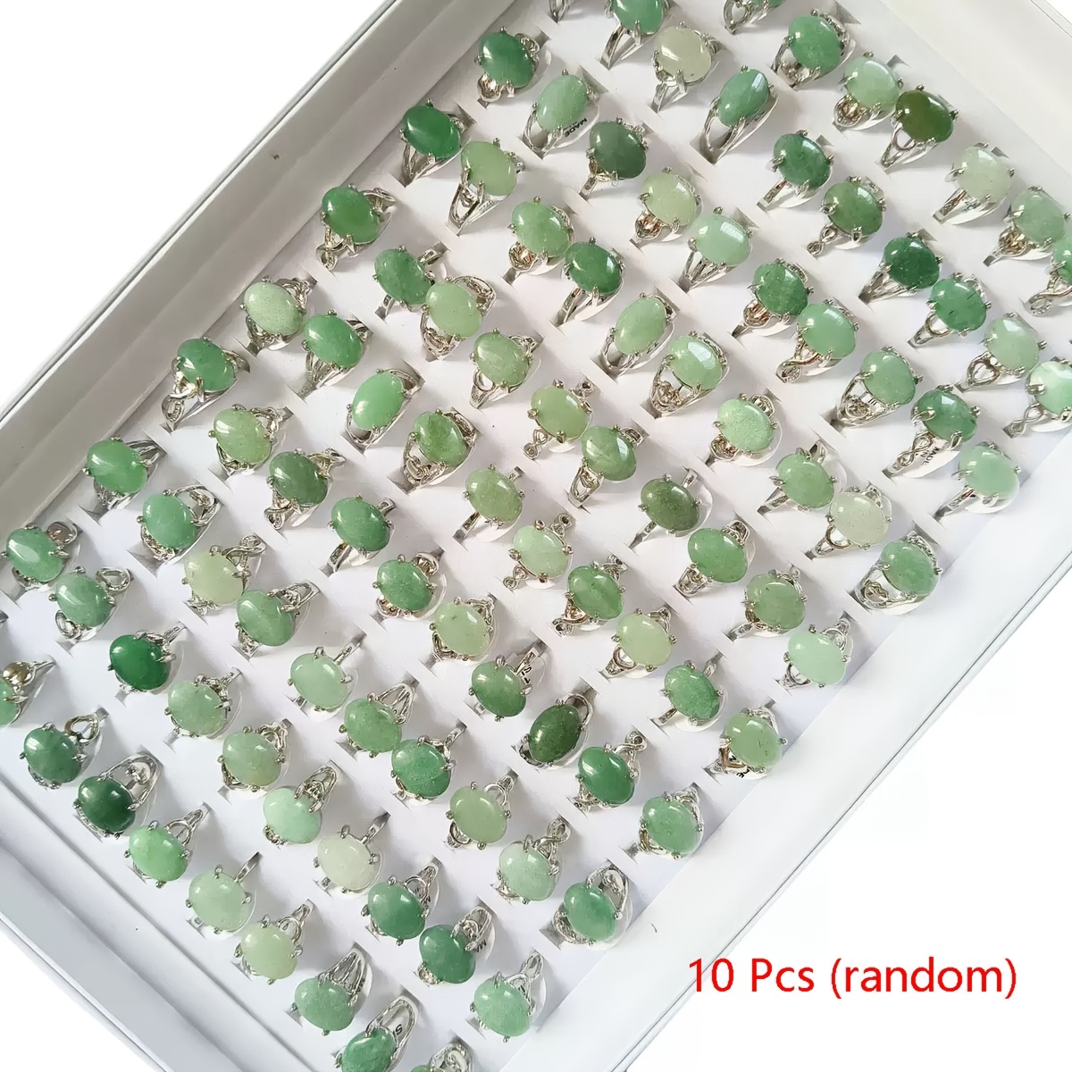TEMU 10pcs Women's Rings Set, Elegant And Luxurious Mixed Styles, Multi-piece Assortment For Parties, Vacations, And Daily Wear, Finger Accessories,