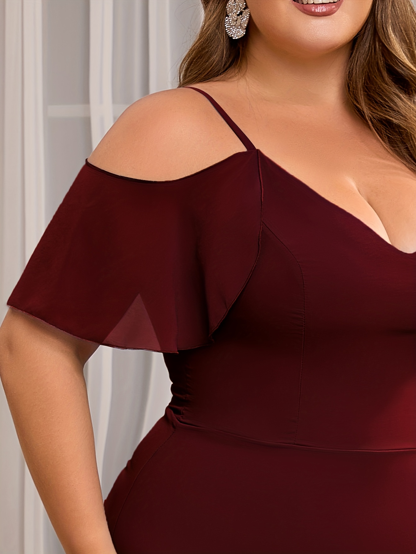 plus size plus size womens bridesmaid dress bridesmaid party - Temu United  Kingdom