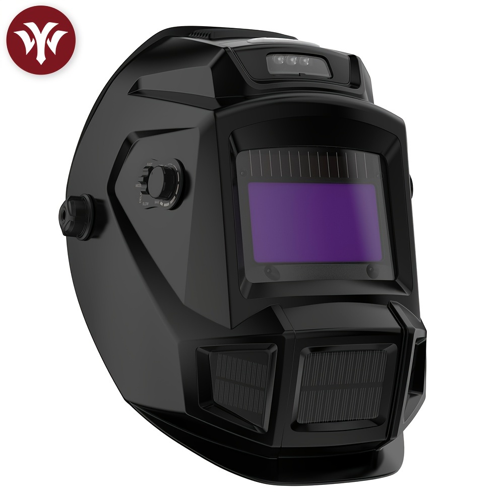 

Yeswelder Auto Darkening Welding Helmet With Fan And Light, True Color 4 Arc Sensor For Tig Mig Hood Helmet