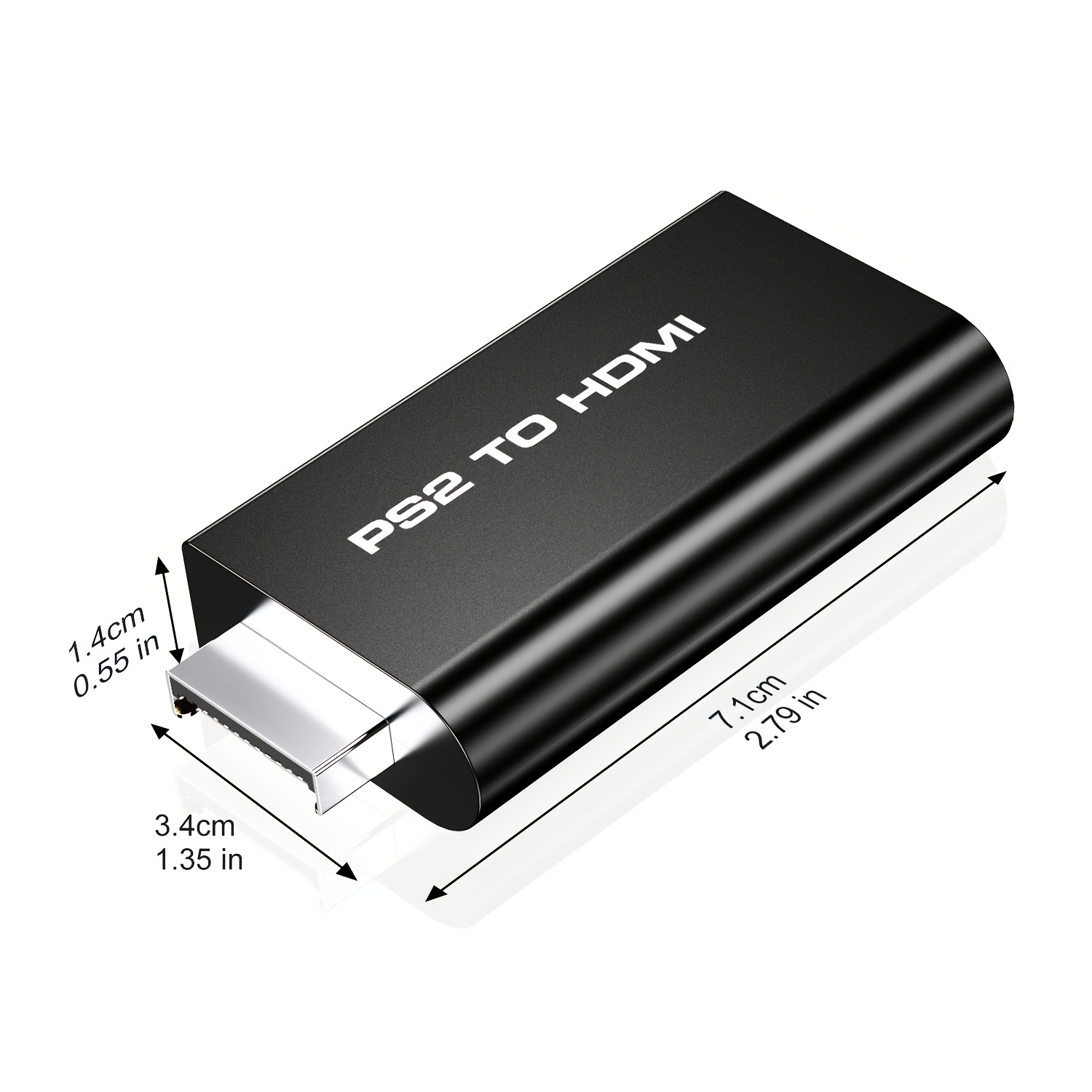 PS2 към hdTV конвертор PS2 към hdTV видео адаптер конзола за hd интерфейс аудио и видео адаптер
