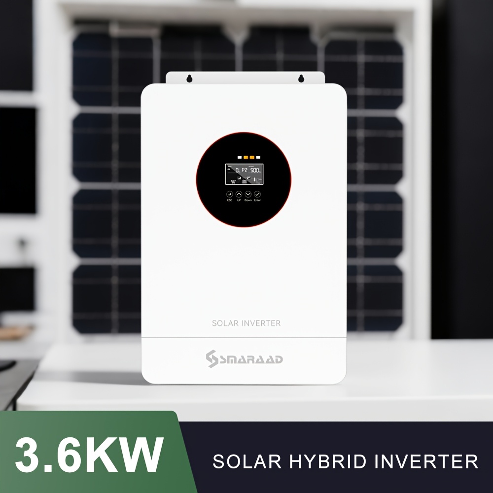   100a mppt solar inverter with high-frequency off-grid converter - 24v   to 230v ac, 3600w  , compatible with lead-acid & lithium batteries, fast delivery  , magnetic material, 1-3 day delivery, solar power inverter, battery charging,  , durable construction, without battery Product details 2