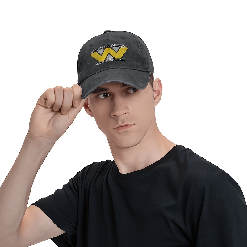 

Weyland Yutani Corp Vintage Cotton Baseball Cap, Unisex Lightweight Cowboy Hat, Adjustable Casual Sun Cap With Hand Washable Fabric – 100% Cotton