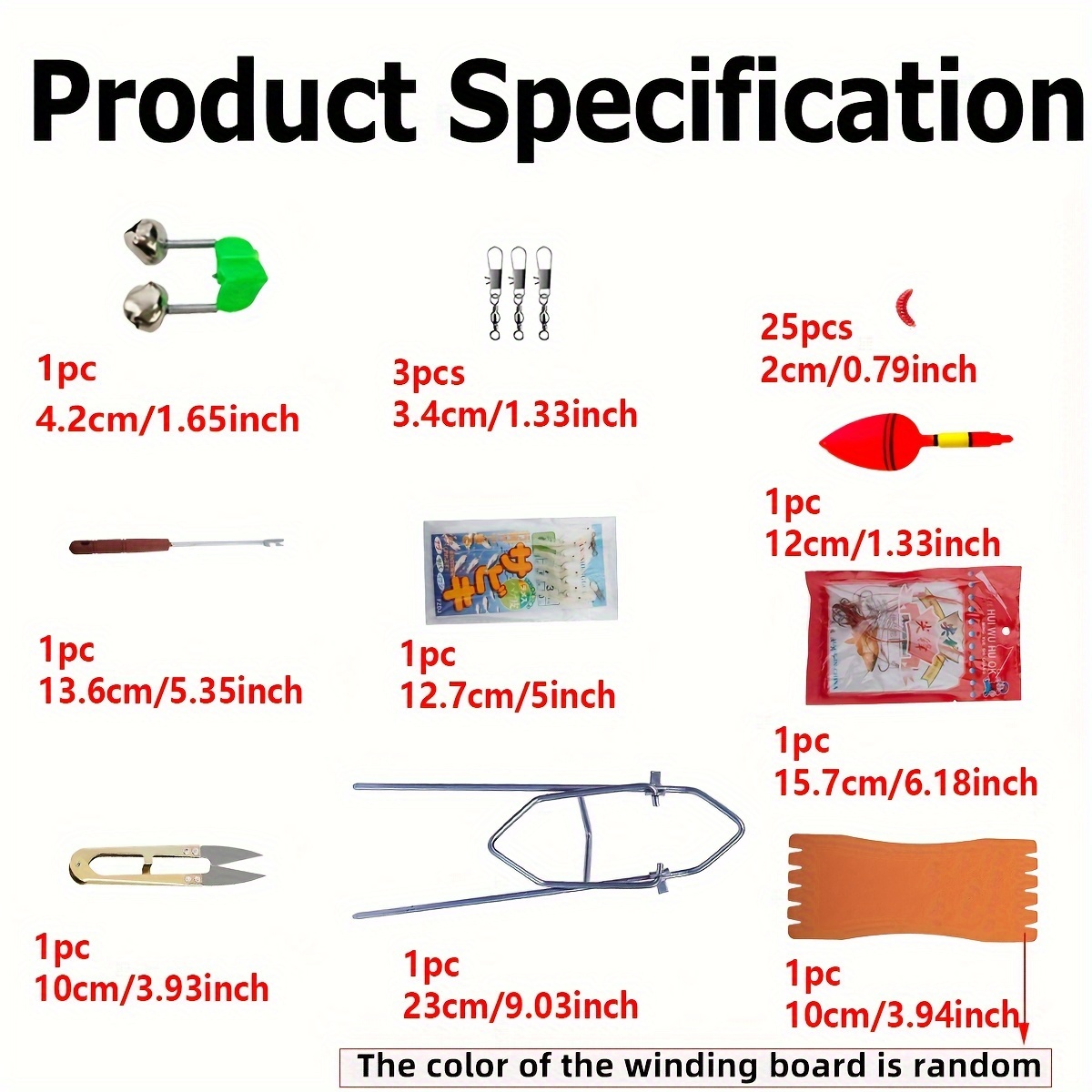 1.8mFishing Pole Set Full Kits with Telescopic Fishing Rod And Spinning Reel Baits Hooks Travel Pole Set