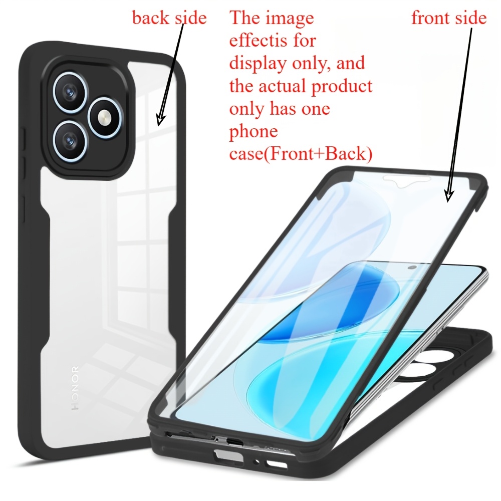 TEMU Phone Case: Double Side X8d 600 Lite Case Film Screen Protector Full Coverage Cover