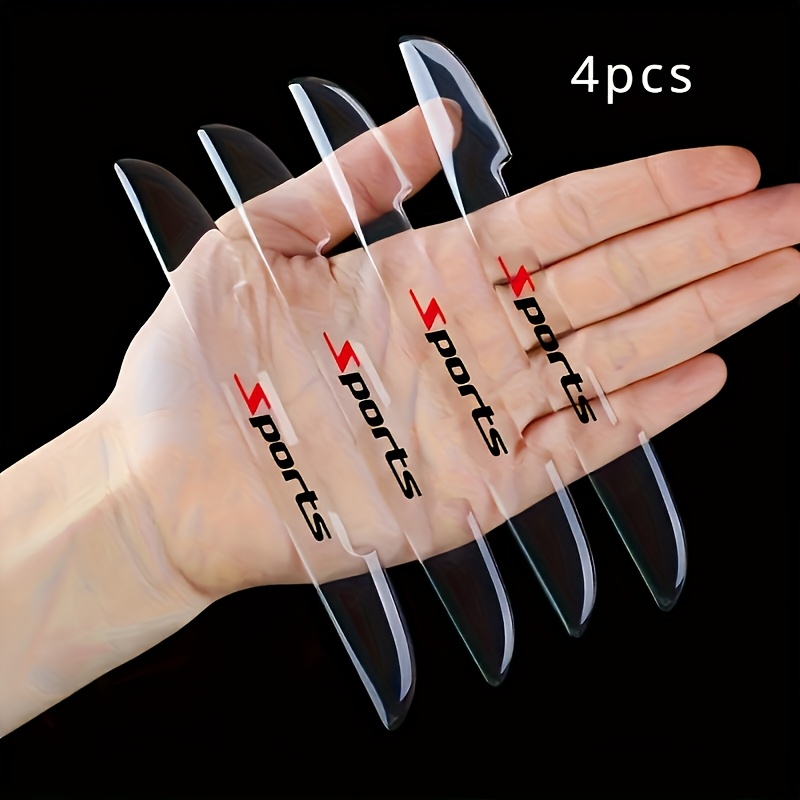 Car Door Anti-collision Strips, Transparent Protective Film For Door Edge Movement Series, Practical Anti-scratch For Side Mirrors, Car Stickers/bumper Stickers