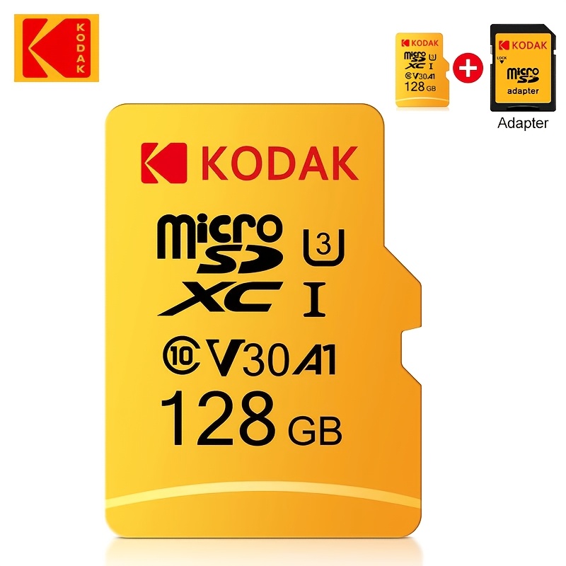 TEMU Kodak Original Memory Card Card 16gb 32gb 64gb Memory Card 128g 256g Storage Cards For Monitoring Camera Mobile Earphone Speaker