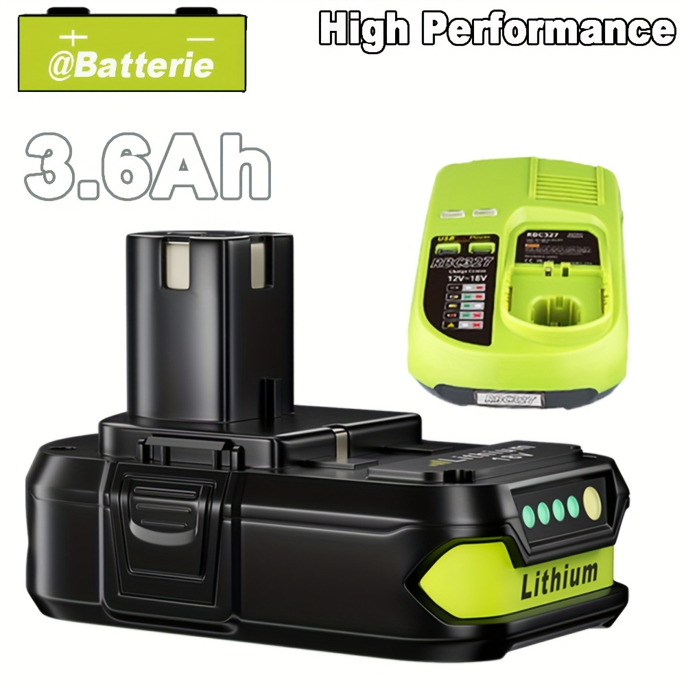 combo batterie p108 chargeur p117 de remplacement pour