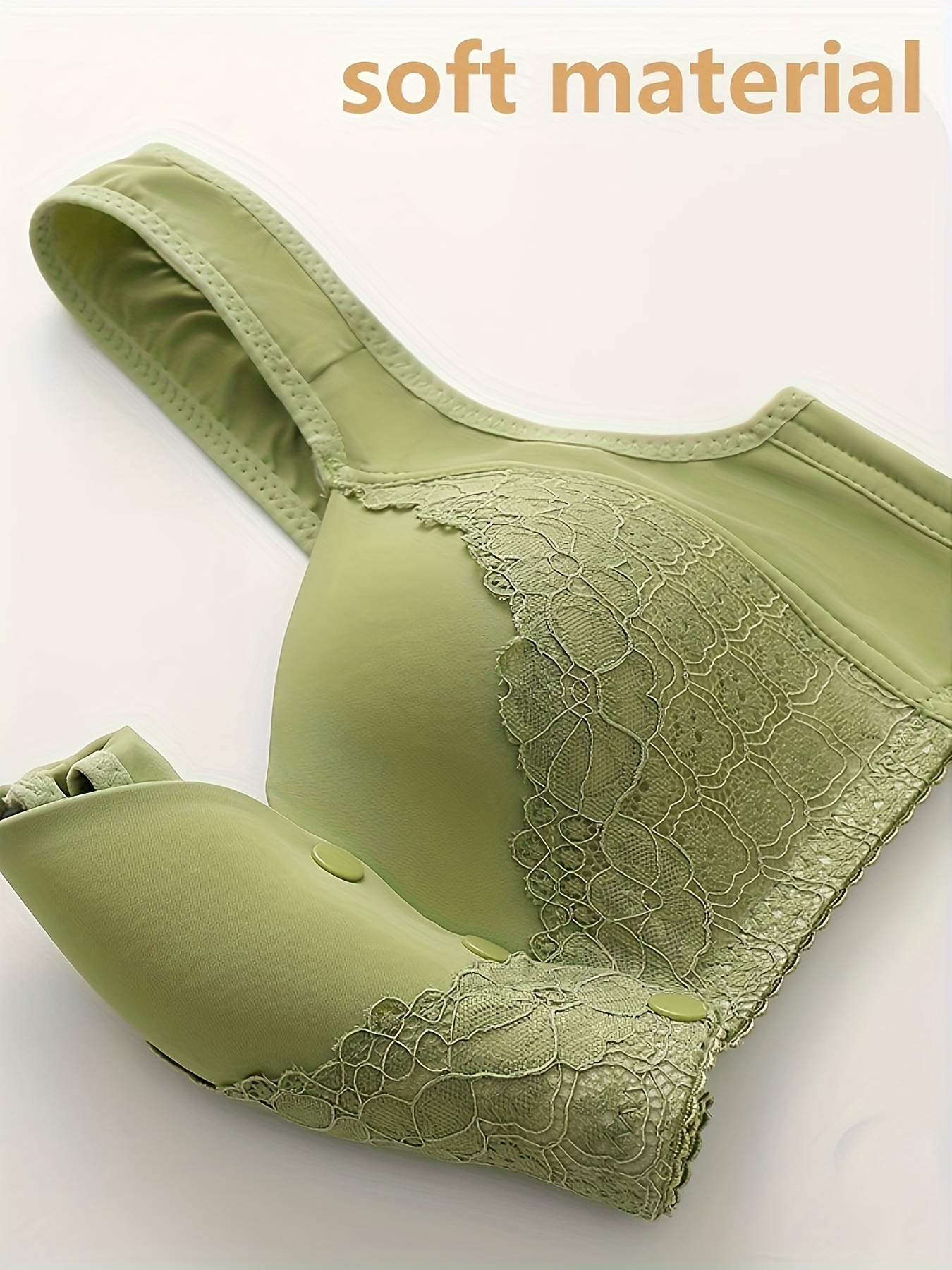 Soutien-gorge De Maternité En Dentelle Unia、快適で拡張可能な Avec Boutons Pour Lallaitement detalhes 9