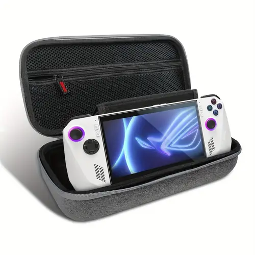 case carrying hard case for asus console accessories large capacity full protection portable handheld travel case