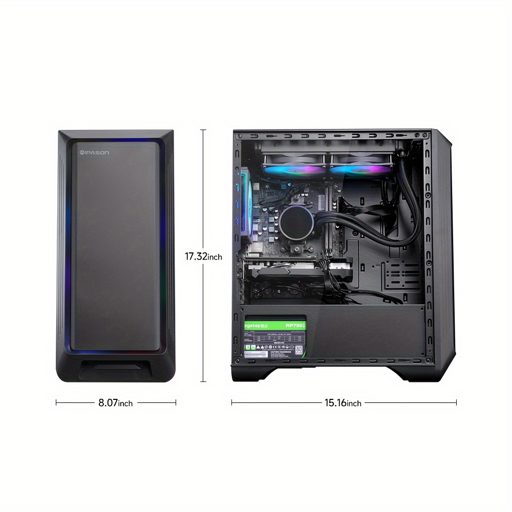   gaming desktop   5 5500 6 core 3 6ghz   rx 6600 8gb gddr6 graphics 16gb ddr4 3200mhz 1tb m 2 nvme 650w psu   gaming pc details 0