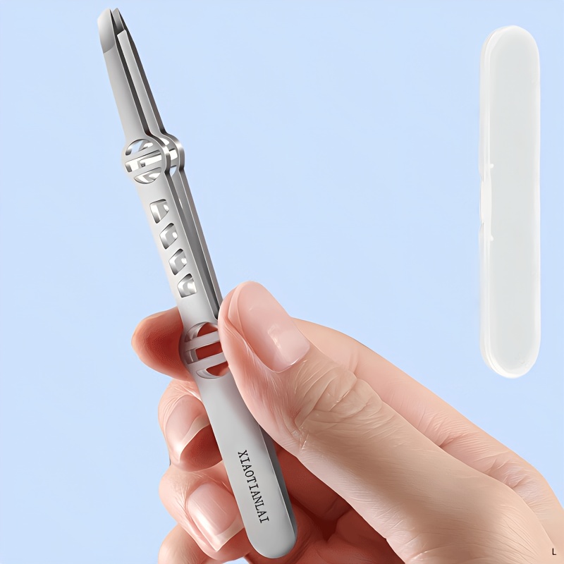 TEMU High-quality Stainless Steel Hair Removal Tweezers, High-precision Tweezers For Hair Removal, Eyebrow Tweezers, Plucking Tweezers, Tweezers For