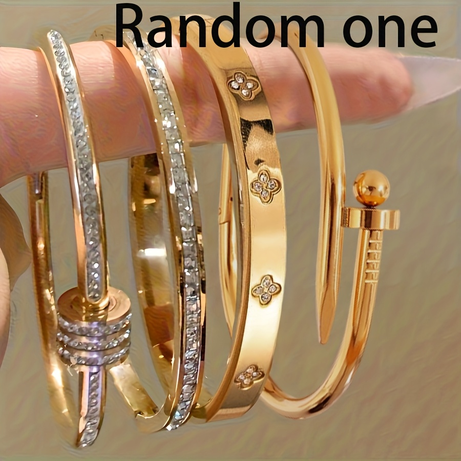 Image of A Unique Piece Of Antique-style Stainless Steel Bracelet, Perfect For Stylish Women At Parties, Birthdays, Or Holidays. This High-quality Item Showcases Imported And At
