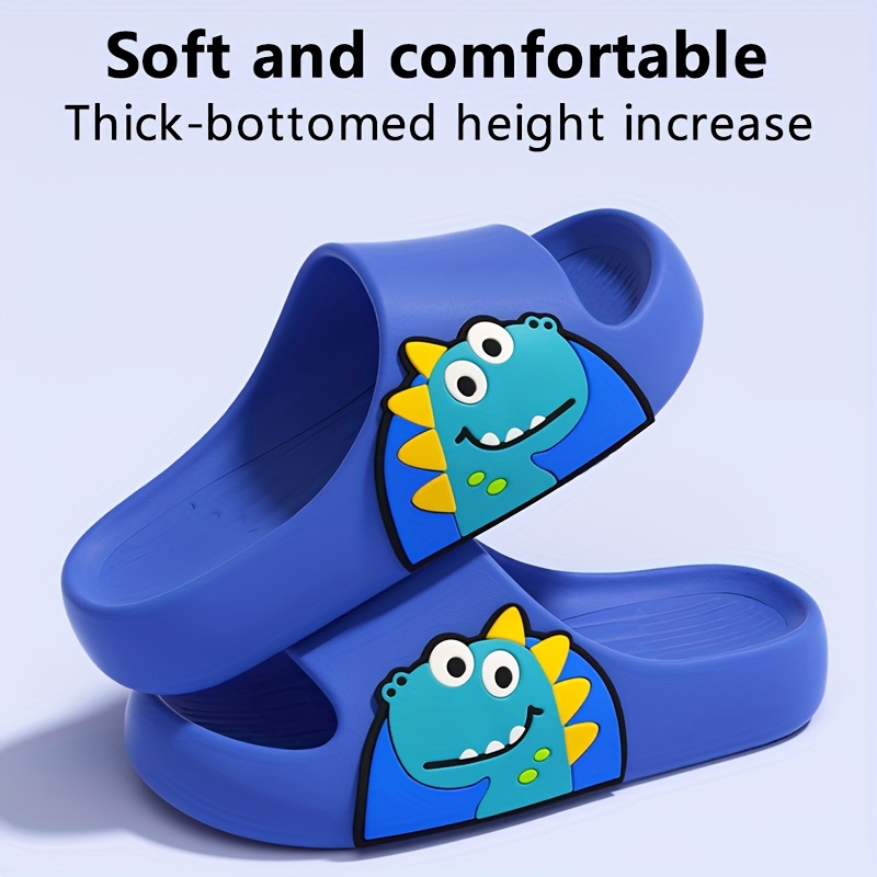Soft And Comfortable Slippers For Kids - Thick-soled Casual Skate Shoes, Suitable For Children In The Bathroom And At Home, Perfect For Indoor And Outdoor Use