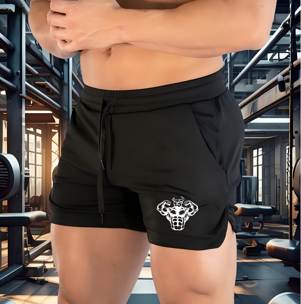 mens cow print shorts breathable comfortable Temu United Kingdom