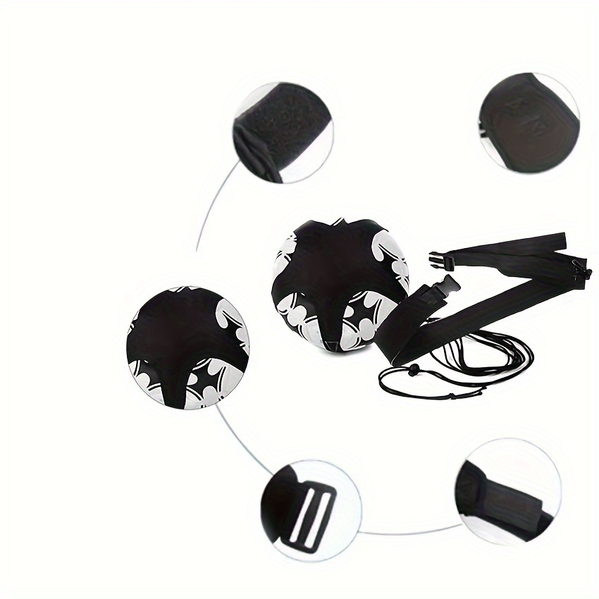 soccer football trainer adjustable kick training waist belts for indoor outdoor practice details 1