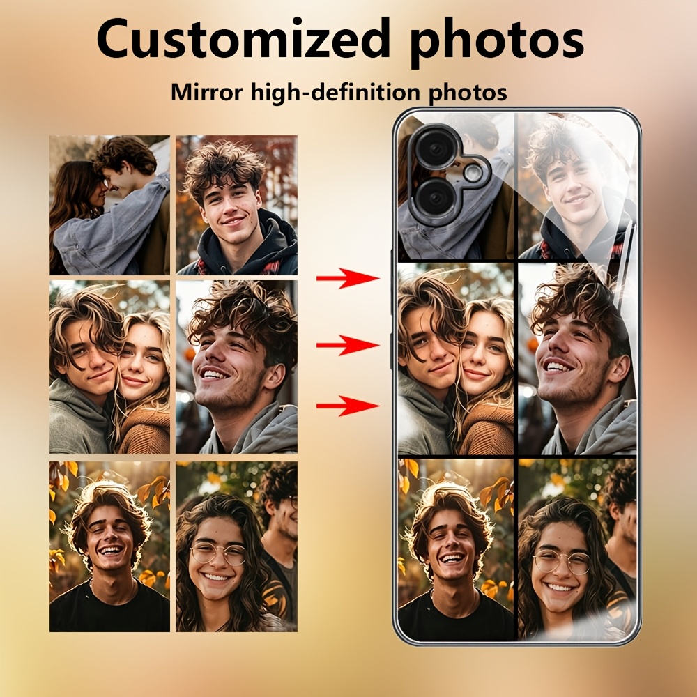 TEMU Phone Case: Personalized Custom 6- Phone Case, Suitable For Galaxy A05/a04/a04e/a07/a06/m13 5g/f05/m06 And Other Series. Use Any Photos For