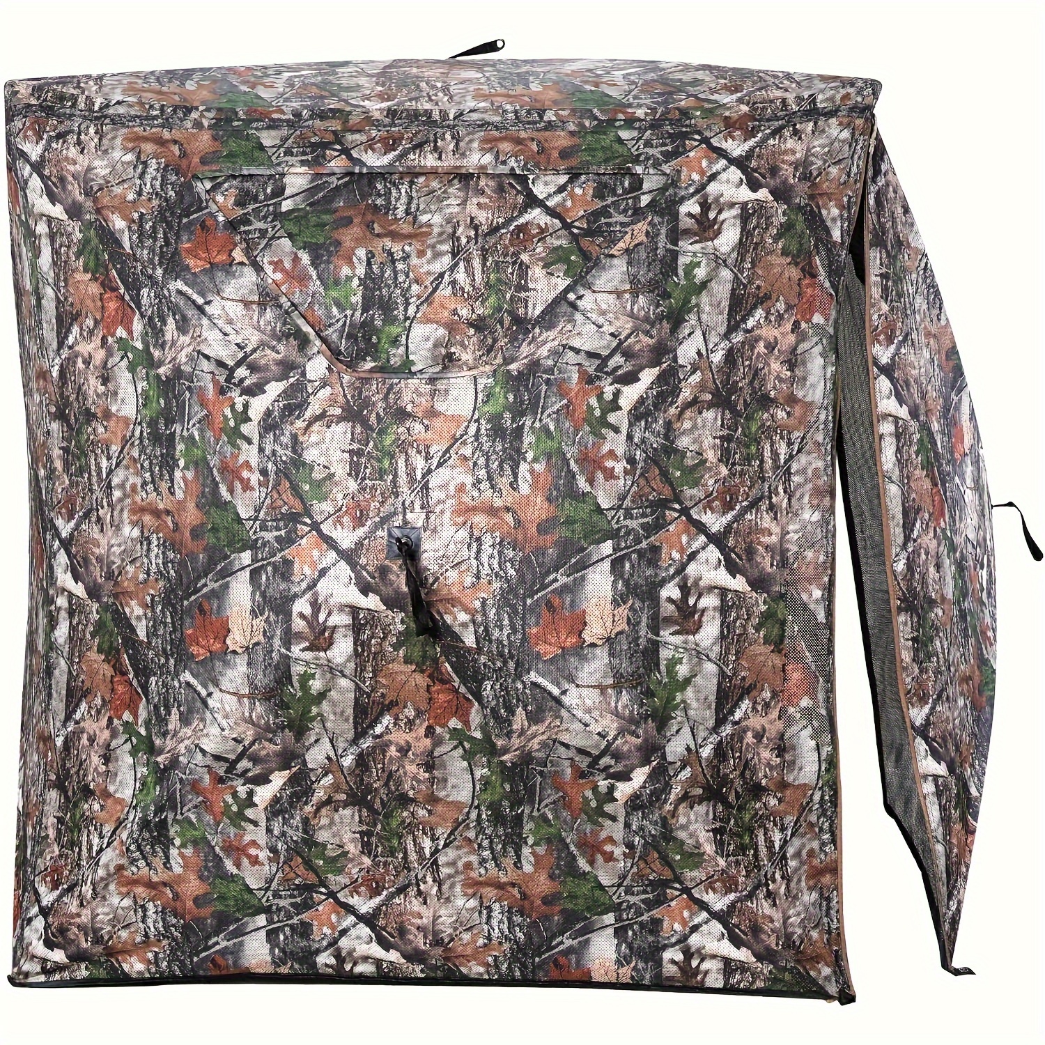

1pc Ground Blinds For 2-3 Person, 270 Degree See Through Pop Up Blind For Outdoor Activities