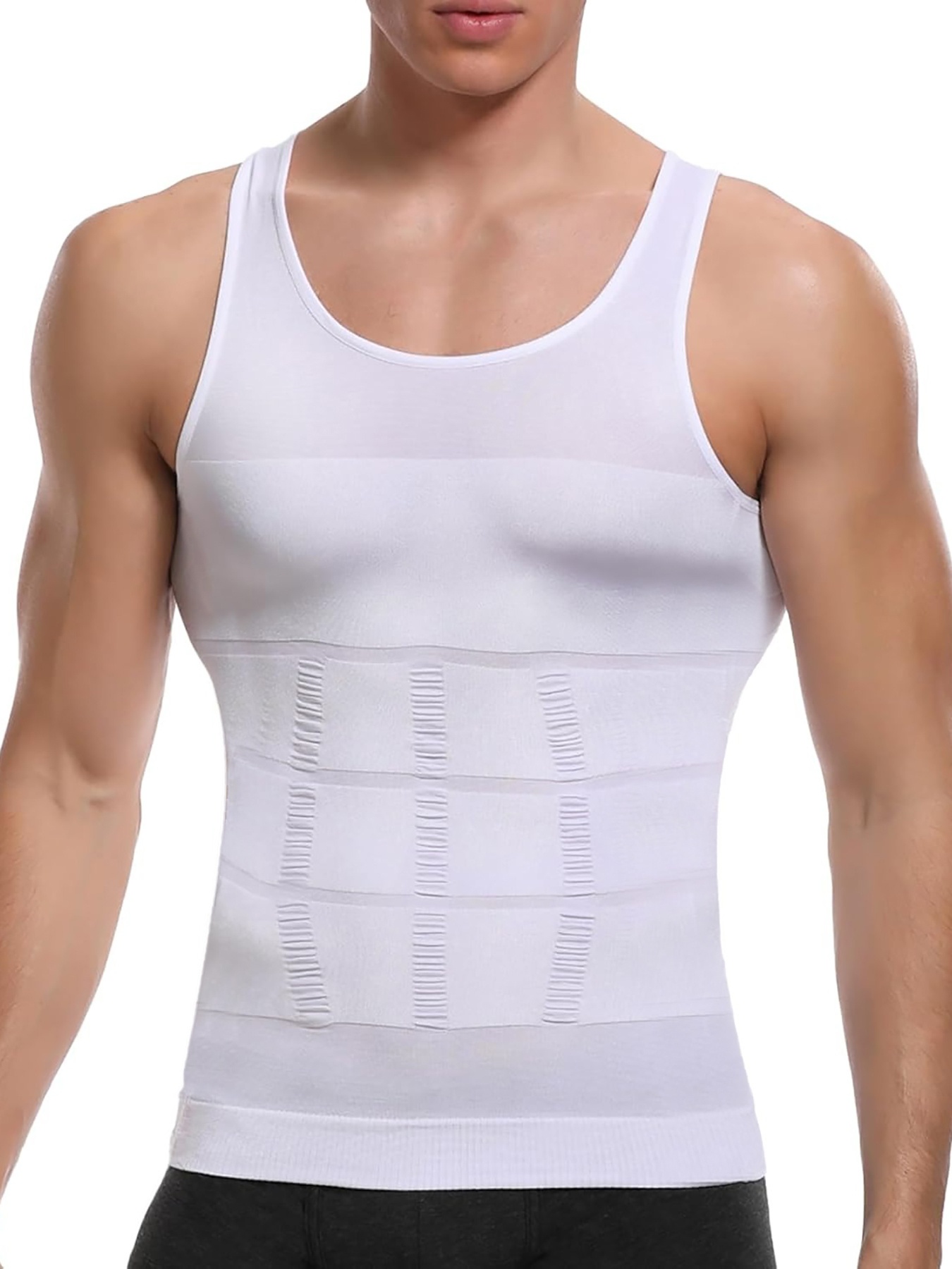 Artikelbild herren kompressionsweste - eine ärmellose basis-layer oder unterhemd. elegantes aussehen. festige muskelunterstützung.   unter kleidung. ideal für den fitnessstudio. erhältlich in 5 farben und größen