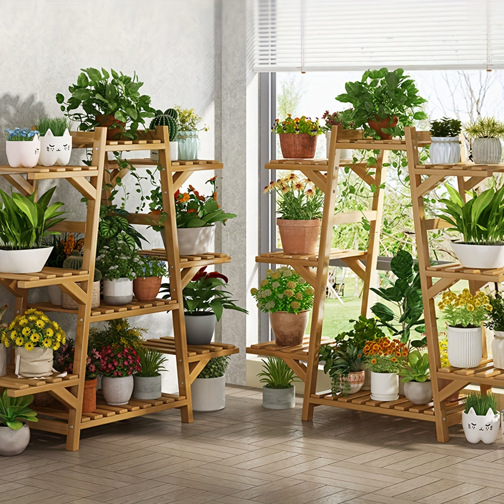 

1 Pack, Ocean Shipping, Balcony Flower Stand, Storage Rack, Indoor Climbing Vine Rack, Plant Pot Rack For Indoor Outdoor Garden Supplies