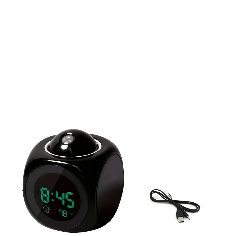TEMU Upgraded Smart Alarm Clock, Loud Volume Timer Digital Display Alarm Clock, Long-lasting Mini Usb Alarm Clock (batteries Not Included)