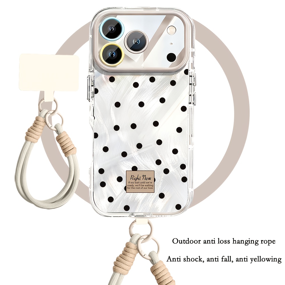 TEMU para Teléfono - Adecuada para iPhone 17/17 Pro/17 Max, Anticaídas para iPhone 16/16 Pro/16 Max, Diseño de Dibujos Animados, Fácil, Totalmente