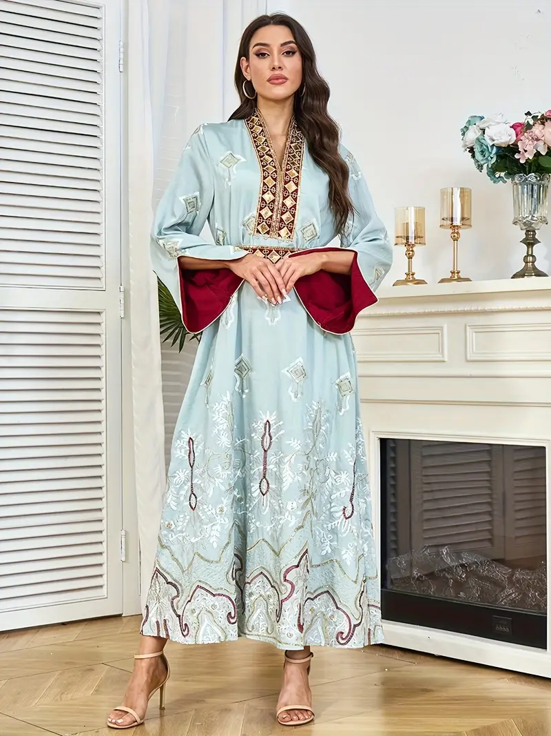 arrival long sleeve dress 2026 Spring New Arrival Floral Print Long Dress Elegant Slim Fit Long Sleeve Dress for Women| Alibaba.com