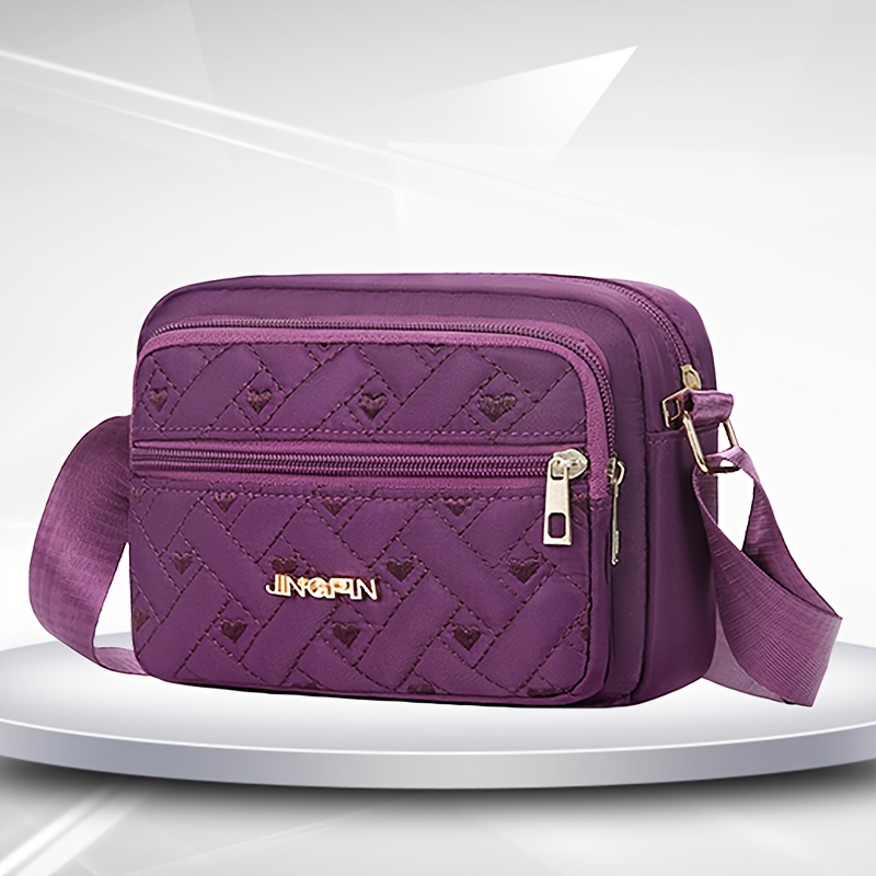 Women's Shoulder Bag - Shoulder Cross Bag Lightweight, Casual, Simple, Solid Color Printed Small Bag