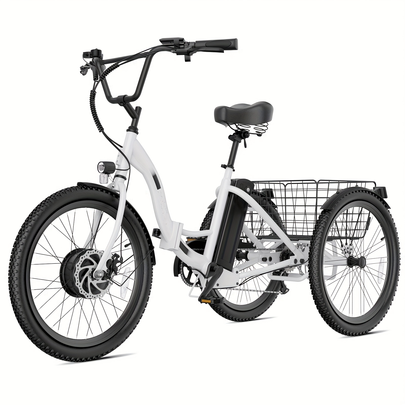 Adults Folding */Trike, 350W(* 550W), 48V/499Wh Ebike, 24&*; 3 Wheel * 15.5MPH & 55Miles Electric Bike, Rear Differential, Rear Basket, Input 100-240V for Charger FY 1505462000, Applicable to * *00045 Adults Folding */Trike, 350W(* 550W), 48V/499Wh Ebike, 24&*; 3 Wheel * 15.5MPH & 55Miles Electric Bike, Rear Differential, Rear Basket, Input 100-240V for Charger FY 1505462000, Applicable to * *00045
