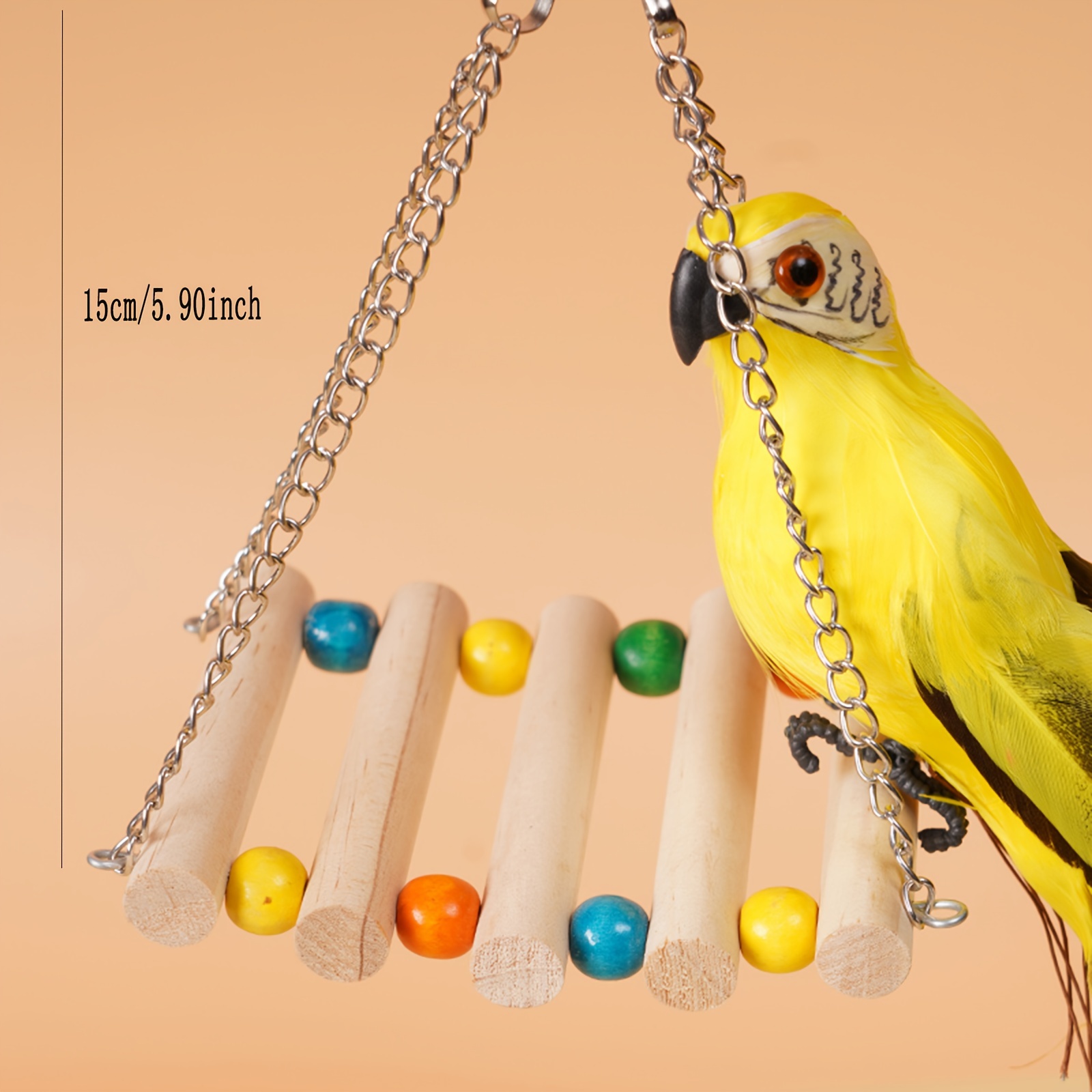 Rope Swing For Birds Pet Climbing Rope Toy Hamster Climbing Rope With Hooks  Ferret Hanging Swing