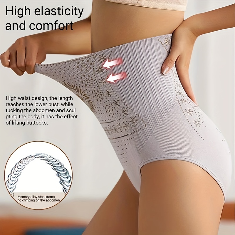 Cotton Crotch Waist Comfortable Seamless Women's Panties - Temu