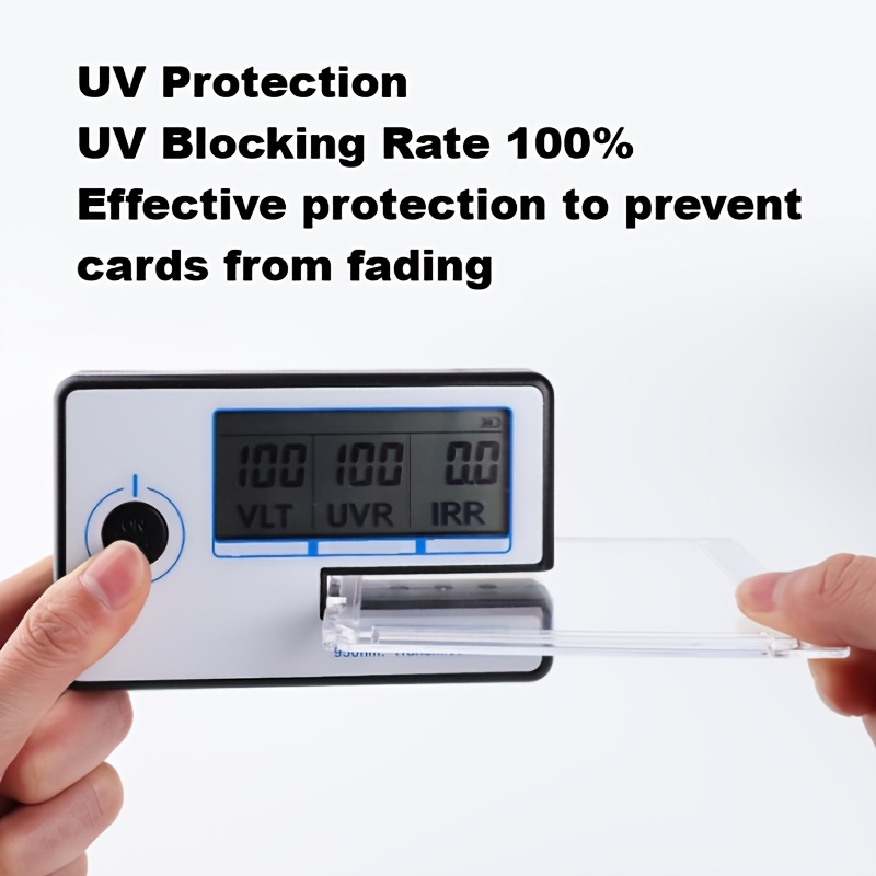 A Transparent Acrylic Storage Solution for Trading Cards, Featuring 25 Magnetic Holders Designed to Protect Baseball Cards And Display Football Cards Securely