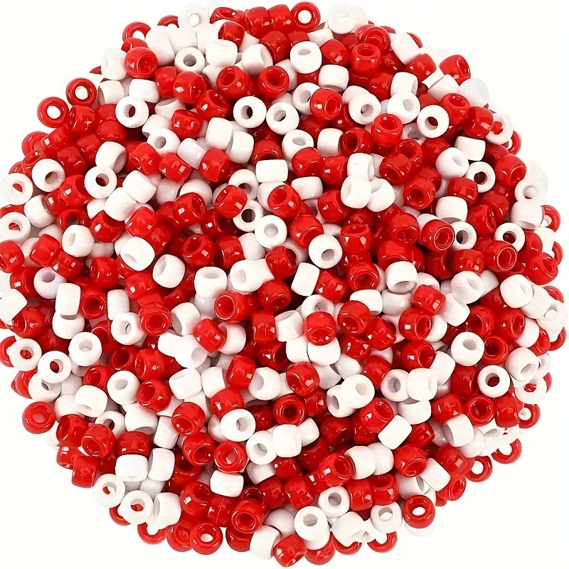 

/200pcs Christmas-themed Acrylic Pony Beads For - Ideal For Necklaces, Bracelets, Earrings & Crafts - Gift