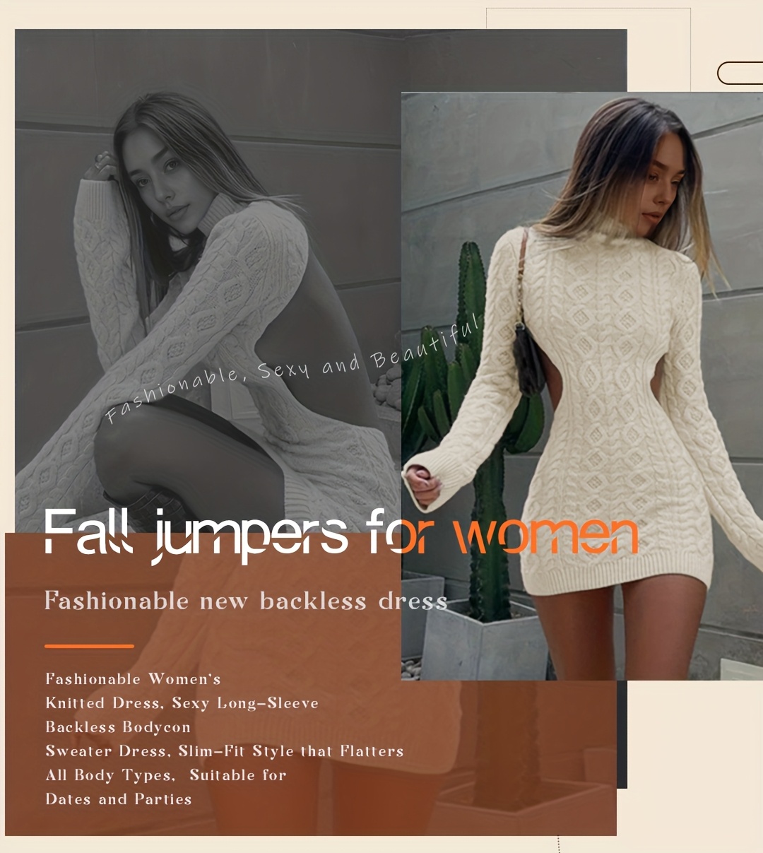 valentines day fashion new backless dress solid - Temu