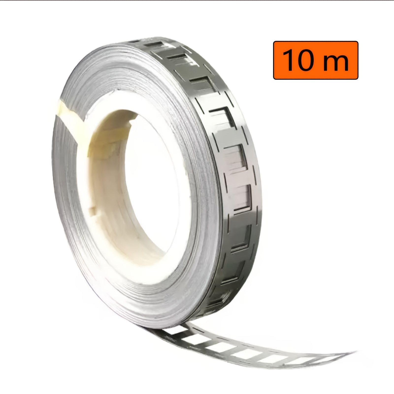 TEMU Tira de material para soldadura por puntos 18650 de 10M, pieza de soldadura paralela chapada de 0.15Mm2, utilizada para ensamblar adiciones,