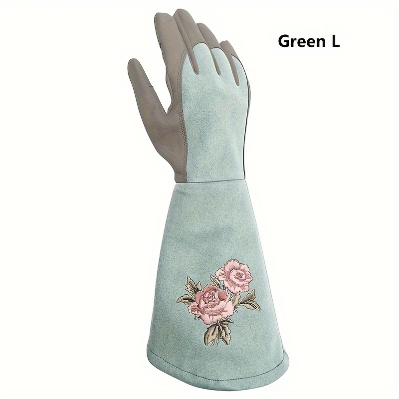 TEMU -fit Gardening Gloves For Women Garden Gloves With Extra Long Forearm Protection