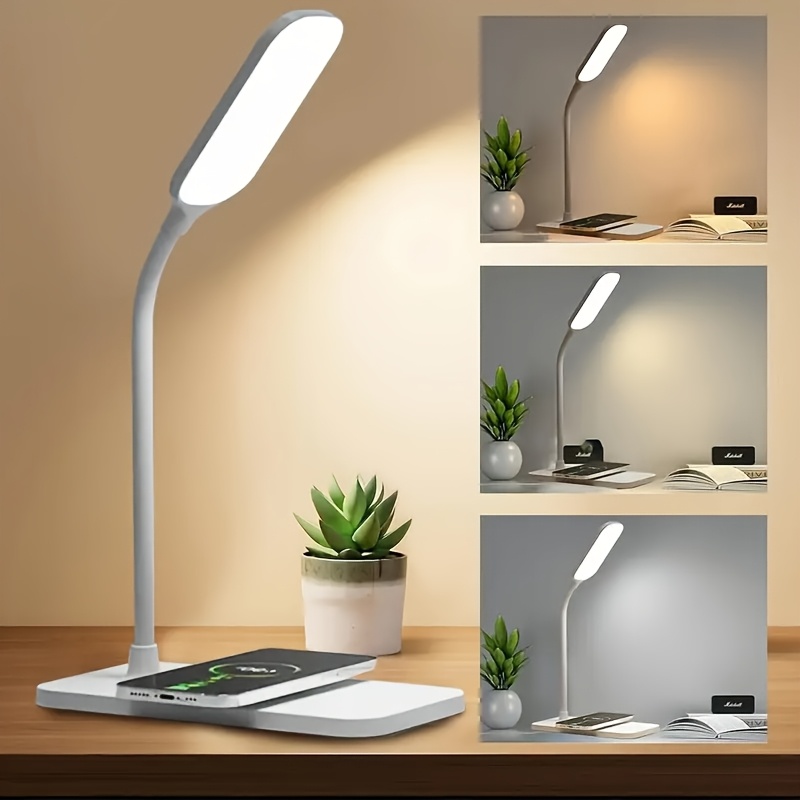 Modern Usb Wireless Charging Led Night Foldable